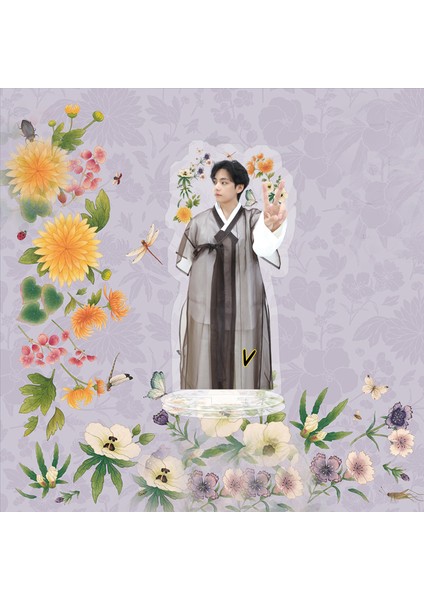 Kpop Bangtan Erkek Akrilik Aksiyon Figürü Standı Modeli Süsleme 2022 Sonbahar Ortası Festivali Dalmajung Masa Süsleme Fan Doğum Günü Hediyesi (Yurt Dışından) fırsatları