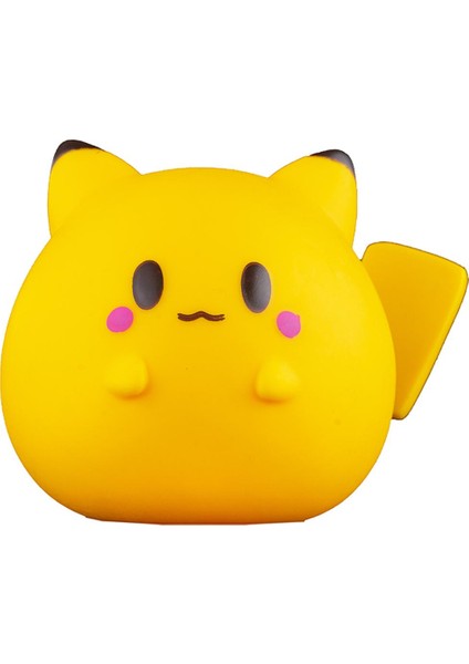 10 cm Pokemon Anime Sevimli Pikachu Bebek Mını Yağ Pikachu Aksiyon Figürü Oyuncak Modeli Bebek Araba Modeli Kız Hediye (Yurt Dışından)