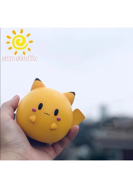 10 cm Pokemon Anime Sevimli Pikachu Bebek Mını Yağ Pikachu Aksiyon Figürü Oyuncak Modeli Bebek Araba Modeli Kız Hediye (Yurt Dışından)