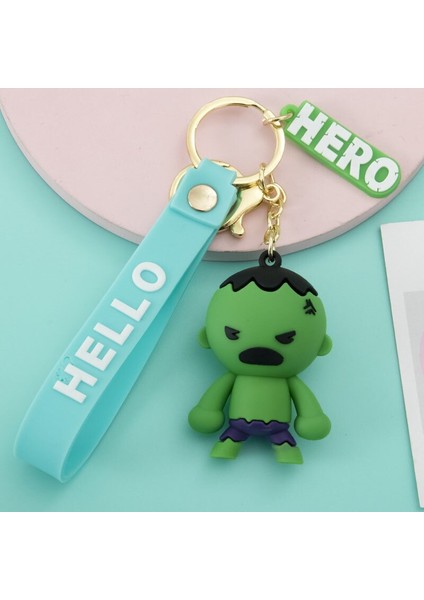 Disney Marvel Örümcek Adam Hulk Thor Demir Adam Kaptan Amerika Anahtarlık Anahtarlık Aksiyon Figürü Oyuncakları Koleksiyonu Bebek Oyuncakları Hediyeler (Yurt Dışından) fırsatları
