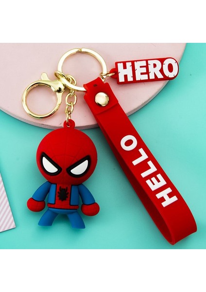 Disney Marvel Örümcek Adam Hulk Thor Demir Adam Kaptan Amerika Anahtarlık Anahtarlık Aksiyon Figürü Oyuncakları Koleksiyonu Bebek Oyuncakları Hediyeler (Yurt Dışından) indirimleri