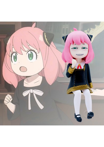 Anime Figürü Canlı Ifade Aile Sevimli Ania Figürü Bebek Modeli Oyuncak (Yurt Dışından) indirimleri