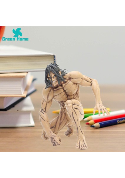 Green Home Attack On Titan Aksiyon Figürü Kas Eren-Jaeger Figürü Anime Modeli (Yurt Dışından) indirimleri