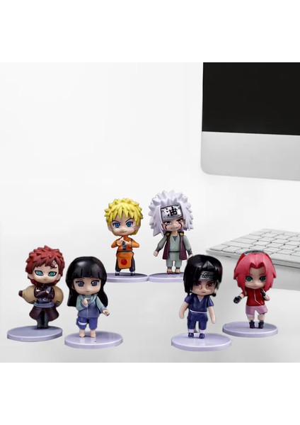 Childrenworld Kakashi Uchiha Şekil Sevimli Aksiyon Figürü Anime Bebek Modeli Oyuncak (Yurt Dışından)