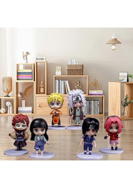 Childrenworld Kakashi Uchiha Şekil Sevimli Aksiyon Figürü Anime Bebek Modeli Oyuncak (Yurt Dışından)