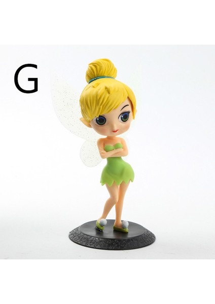 Disney 10 cm S Versiyonu Kar Beyaz Prenses Alice Denizkızı Figürü Alice Harikalar Diyarında Ariel Küçük Denizkızı Pvc Şekilli Kalıp Oyuncak (Yurt Dışından)