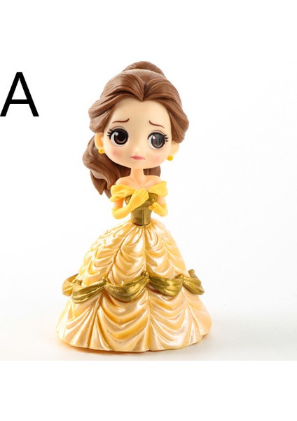 Disney 10 cm S Versiyonu Kar Beyaz Prenses Alice Denizkızı Figürü Alice Harikalar Diyarında Ariel Küçük Denizkızı Pvc Şekilli Kalıp Oyuncak (Yurt Dışından)