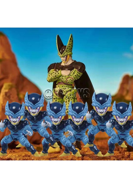 Dragon Ball Z Hücre Şekil Vs Omnibus Süper Hücre Genç Pvc Aksiyon Figürleri Hücre Masterlise Ekstra Model Oyuncaklar Çocuk Hediyeler Için (Yurt Dışından)