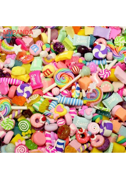 Yeni 10 Adet Mini Şeker Çörek Ekmek Bebek Gıda Ölçeği Dollhouse Minyatür Kek Aksesuarları Ev Zanaat Dekor Kek Çocuk Mutfak Oyuncaklar (Yurt Dışından)