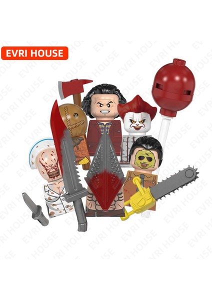 Korku Filmi Mini Aksiyon Figürleri Bu Parlayan Silent Hill Nurce Zombi Yürüyen Ölü Tuğla Oyuncak Inşaat Blokları Çocuklar Için (Yurt Dışından)