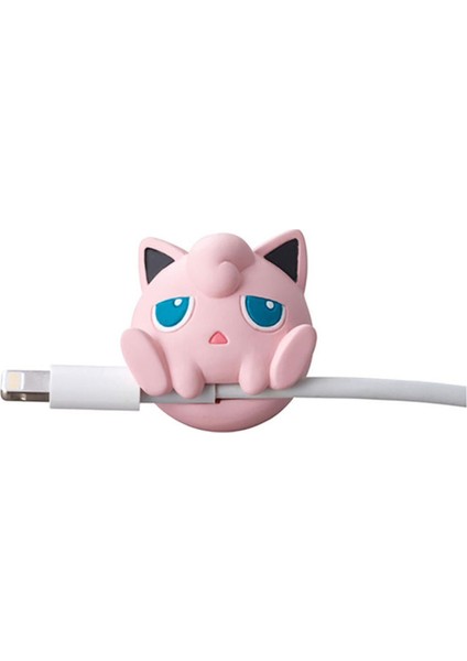 Pokemon Veri Kablosu Koruyucu Figürler Karikatür Pikachu Telefon Aksesuarları Kablo USB Pokémon Şarj Kılıfı Anti-Kırılma Halat Oyuncaklar (Yurt Dışından)