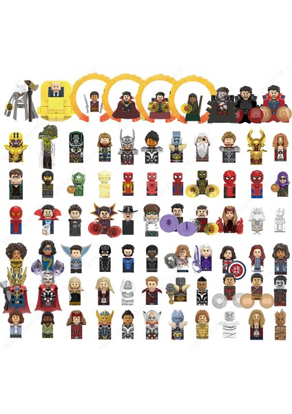 X1899 Yenı Disney Mini Aksiyon Oyuncak Figürler Yapı Taşları Montaj Oyuncaklar Çocuklar Hediyeler (Yurt Dışından)