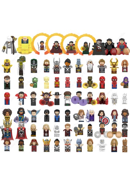 X1899 Yenı Disney Mini Aksiyon Oyuncak Figürler Yapı Taşları Montaj Oyuncaklar Çocuklar Hediyeler (Yurt Dışından)