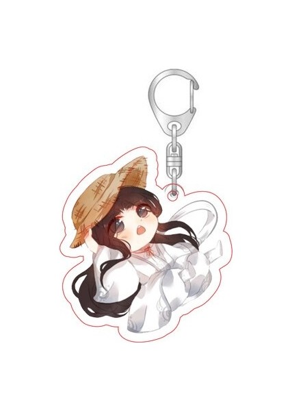 S Versiyonu Tian Guan Ci Fu Anahtarlık Xie Lian Hua Cheng Anime Figürleri Akrilik Anahtarlık Çanta Charm Sevimli Takı Cosplay Koleksiyonu (Yurt Dışından)