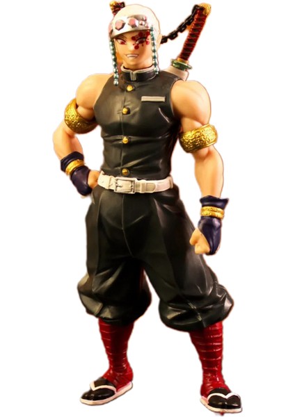 Anime Heykelcik Solmaz Ince Işçilik Pvc Ayakta Anime Figürü Uzui Tengen Modeli Ev Için (Yurt Dışından)