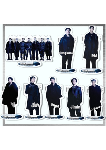 Kpop Bangtan Boys Akrilik Standee Yeni Albüm Geçirmez Akrilik Şeffaf Rakamlar Ayakta Masaüstü Istasyonu Hayranları Koleksiyonu (Yurt Dışından) fiyatları