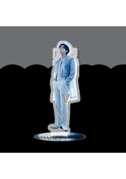 Kpop Bangtan Boys Akrilik Standee Yeni Albüm Geçirmez Akrilik Şeffaf Rakamlar Ayakta Masaüstü Istasyonu Hayranları Koleksiyonu (Yurt Dışından) modelleri