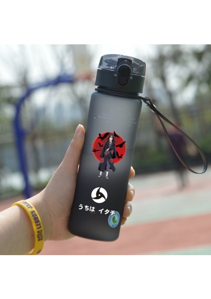 560ML Naruto Anime Figürü Su Bardağı Uzumaki Naruto Uchiha Itachi Damla Dayanıklı Yüksek Plastik Bardak Çocuk Suluk (Yurt Dışından) modelleri