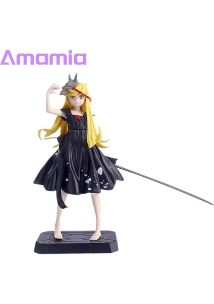 Silver Umbrella Amamia Monogatari Anime Modeli Monogatari Anime Aksiyon Figürü Oyuncak (Yurt Dışından)