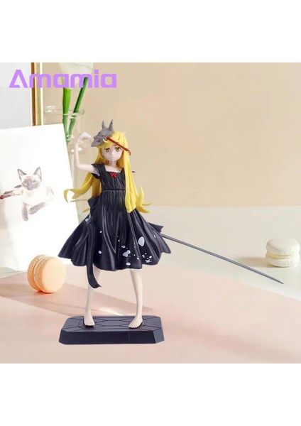 Silver Umbrella Amamia Monogatari Anime Modeli Monogatari Anime Aksiyon Figürü Oyuncak (Yurt Dışından)