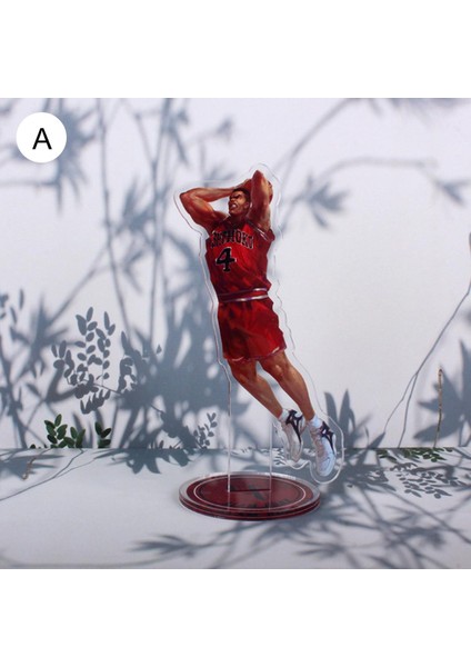 Standı Şekil Anti-Çatlak Aşınma Direnci Stabilite Anime Slam Dunk Rukawa Kaede Dekor Için Ayakta (Yurt Dışından)