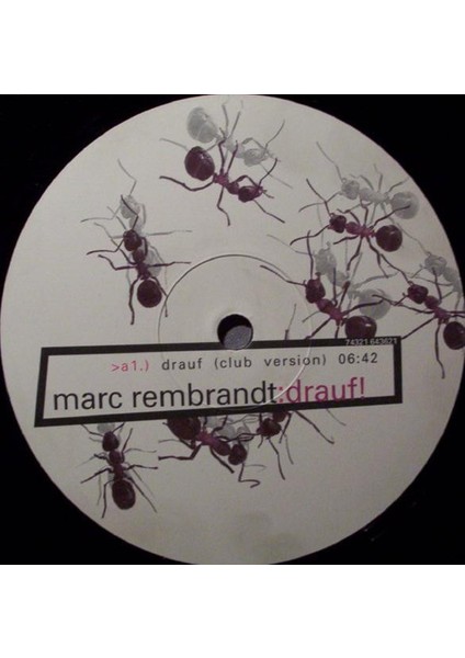 Ali The Stereo Marc Rembrandt – Drauf!  Progressive Trance Tarz Plak Alithestereo