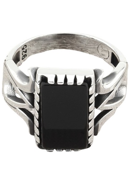 Erkek Yüzük Gümüş 925 Ayar Zirkon Taşlı fiyatları