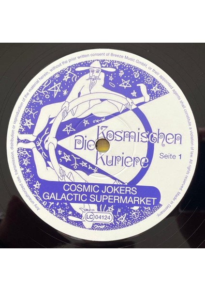 Ali The Stereo Cosmic Jokers* – Galactic Supermarket Spice Rock Vinly Plak Alithestereo