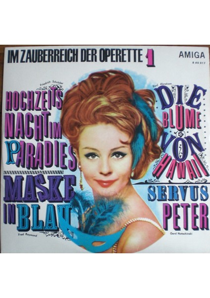 Ali The Stereo Im Zauberreich Der Operette 1 - Hochzeitsnacht Im Paradies - Friedrich Schröder, Fred Raymond, Paul Abraham -  Im Zauberreich Der Operette 1 - Klasik Vinly Plak Alithestereo