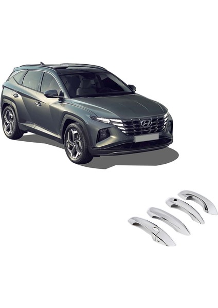 Hyundai Tucson 2021- Kapı Kolu Abs Kromu Oem(Made In Korea)