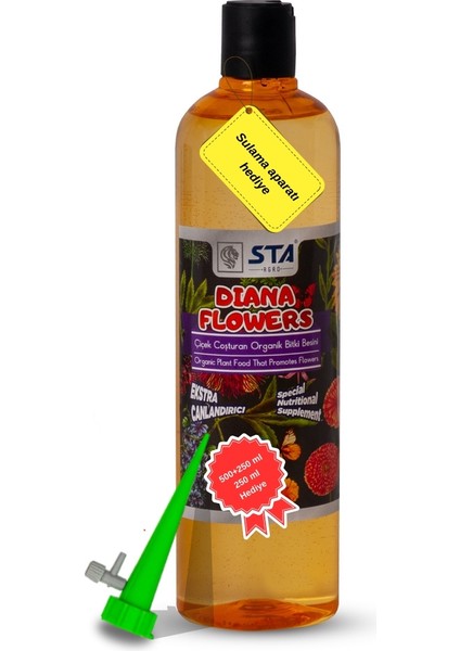 Dıana Flowers Çiçek Çoşturan Özel Bitki Besini 750 ml
