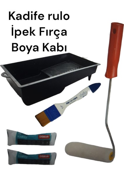 Ipek Fırça ve Kadife Rulo Seti