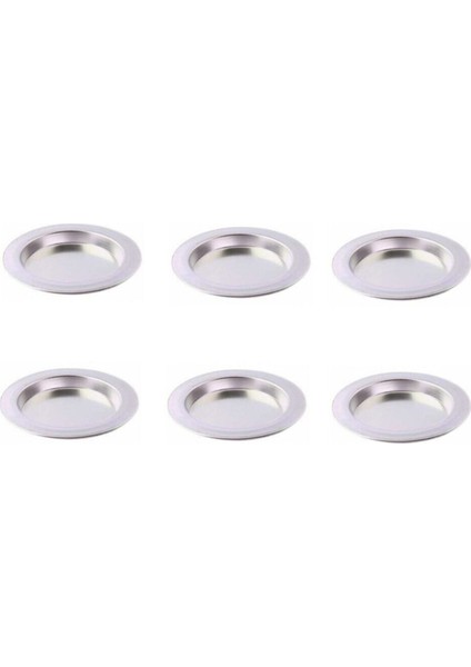 Fish Tek Kişilik Künefe Tabağı 6'lı Iç Çap 12CM-1 No