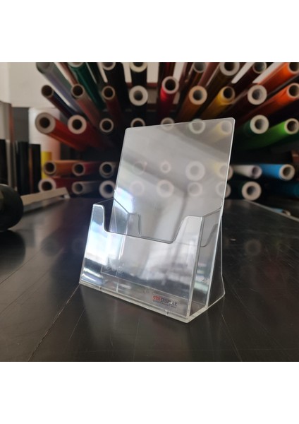 Masaüstü A5 Broşürlük El Ilanı ve Reklam Şeffaf 15 x 21 cm