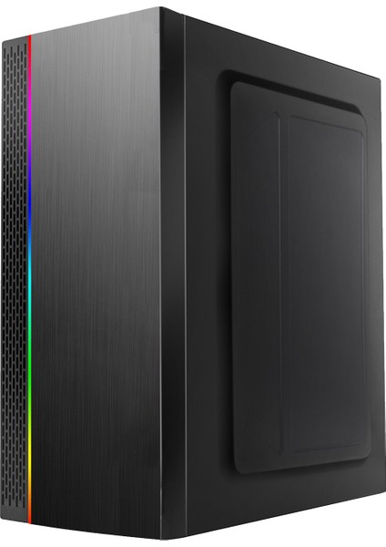 Officecase Kaira Temperli Cam Rgb Şerit Matx Bilgisayar Kasası