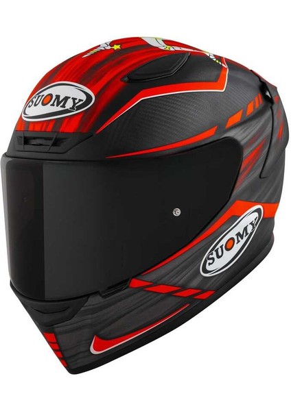 Tx-Pro Kask Johnson Rep Red Matt