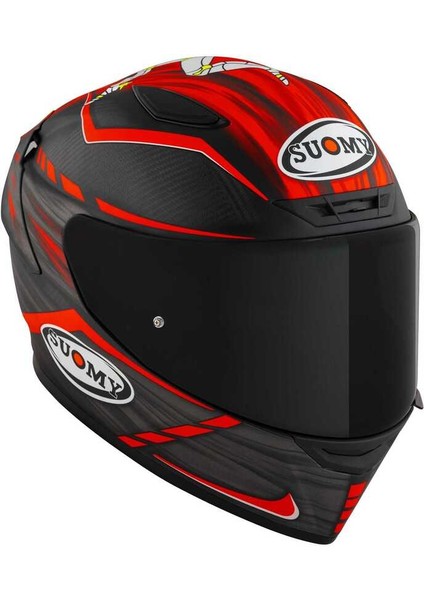 Tx-Pro Kask Johnson Rep Red Matt