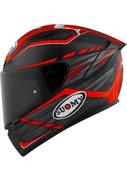 Tx-Pro Kask Johnson Rep Red Matt