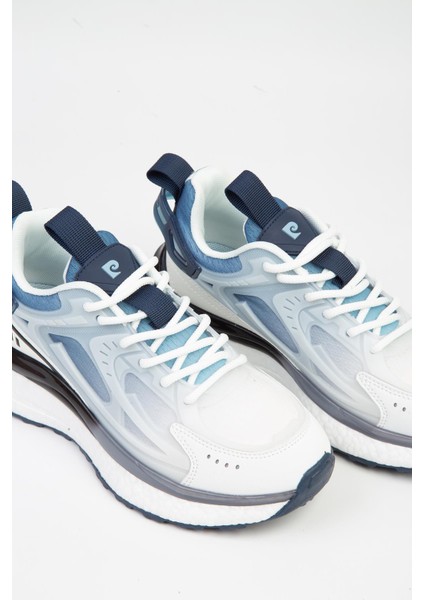 PCI-10106 Ithal Unisex Spor Ayakkabı Beyaz Mavi fırsatları