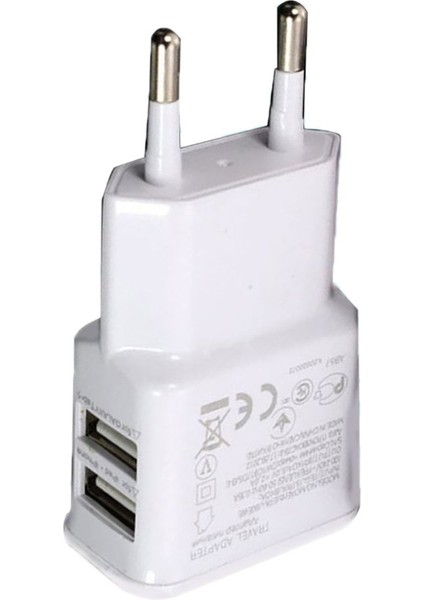 Güç Adaptörü Taşınabilir Çift USB Cep Telefonu Şarj Cihazı Elektrik Soketi Seyahat (Yurt Dışından) fiyatları