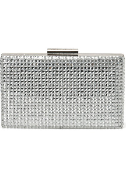 Jostone 4fx Gümüş Kadın Clutch