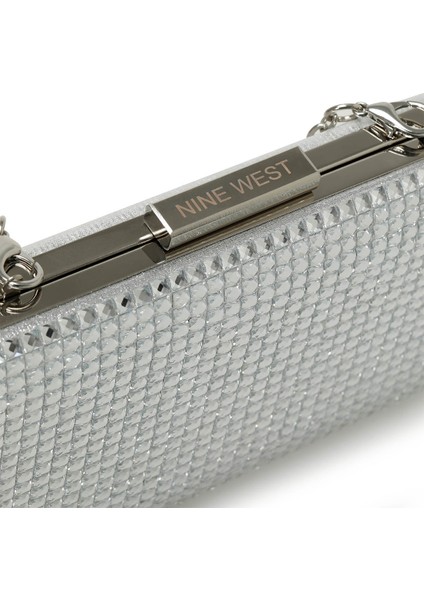 Jostone 4fx Gümüş Kadın Clutch