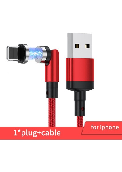3A Şarj Manyetik Kablo Mikro USB Tip C 3 In 1 Veri Cacle Iphone Xiaomi 540 Için Döndür Mıknatıs Şarj Cihazı USB Tel Kablosu (Yurt Dışından) fırsatları