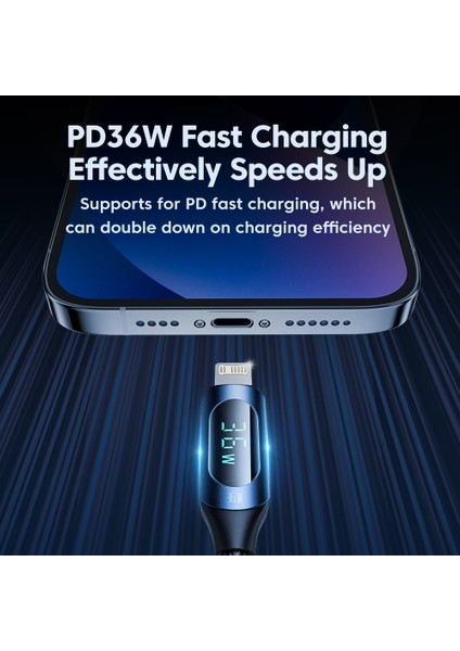 Toocki USB C Tipi Kablo iPhone 14 13 12 11 Pro Max x Xr 8 7 Artı Pd 36W Hızlı Şarj Cihazı Yıldırım Kablosu Veri Kablosu Kablosu iPad Için (Yurt Dışından) fırsatları