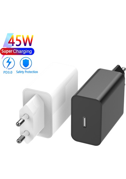 Pd 45W USB Tip C Şarj Cihazı iPhone 12 Pro Max Xiaomi Hızlı Şarj 3.0 Qc Usb-C Hızlı Şarj Seyahat Duvar Şarj Cihazı Samsung Için (Yurt Dışından) indirimleri
