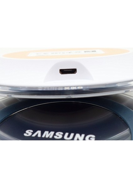 Orijinal Samsung Kablosuz Şarj Adaptörü Qi Şarj Pedi Galaxy S7 S6 Kenar S8 S9 S10 Artı Not 10 Artı Iphone 8 x Xs Xr Mi9 (Yurt Dışından) modelleri