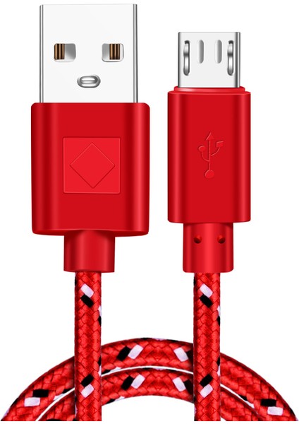 Mikro USB Kablosu 1 M 2 M 3 M Naylon Örgülü Data Sync USB Şarj Aleti Kablosu Samsung Huawei Xiaomi Htc Android Telefon USB Mikro Kablolar (Yurt Dışından) indirimleri