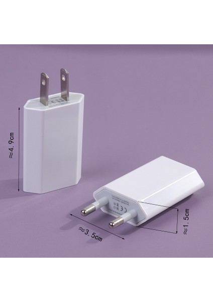 Apple Iphone Cep Telefonu Için 1pc USB Şarj Cihazı Iphone Ab / Abd Tak Duvar Güç Adaptörü Için Şarj (Yurt Dışından) fiyatları