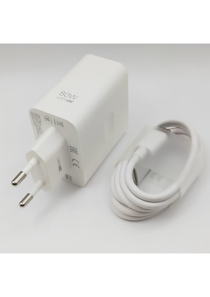 80W Supervooc Find X5 Find X5 Pro Hızlı Şarj Cihazı 8A Tip C Kablo Find X3 Pro Reno 7 Ace 2 Realme X50 Pro One Plus 10 Pro (Yurt Dışından) modelleri