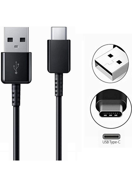 Samsung Hızlı Şarj Adaptörü 15W Duvar Şarj Cihazları, S8+ S9 S10 Note8 Note9 Için 2A Tip C Şarj Kablosu (Yurt Dışından) indirimleri